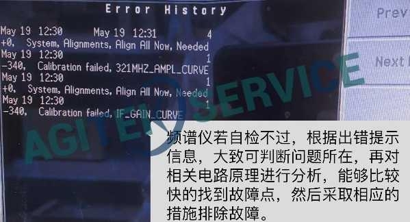 频谱仪维修时有什么常见故障及解决方法