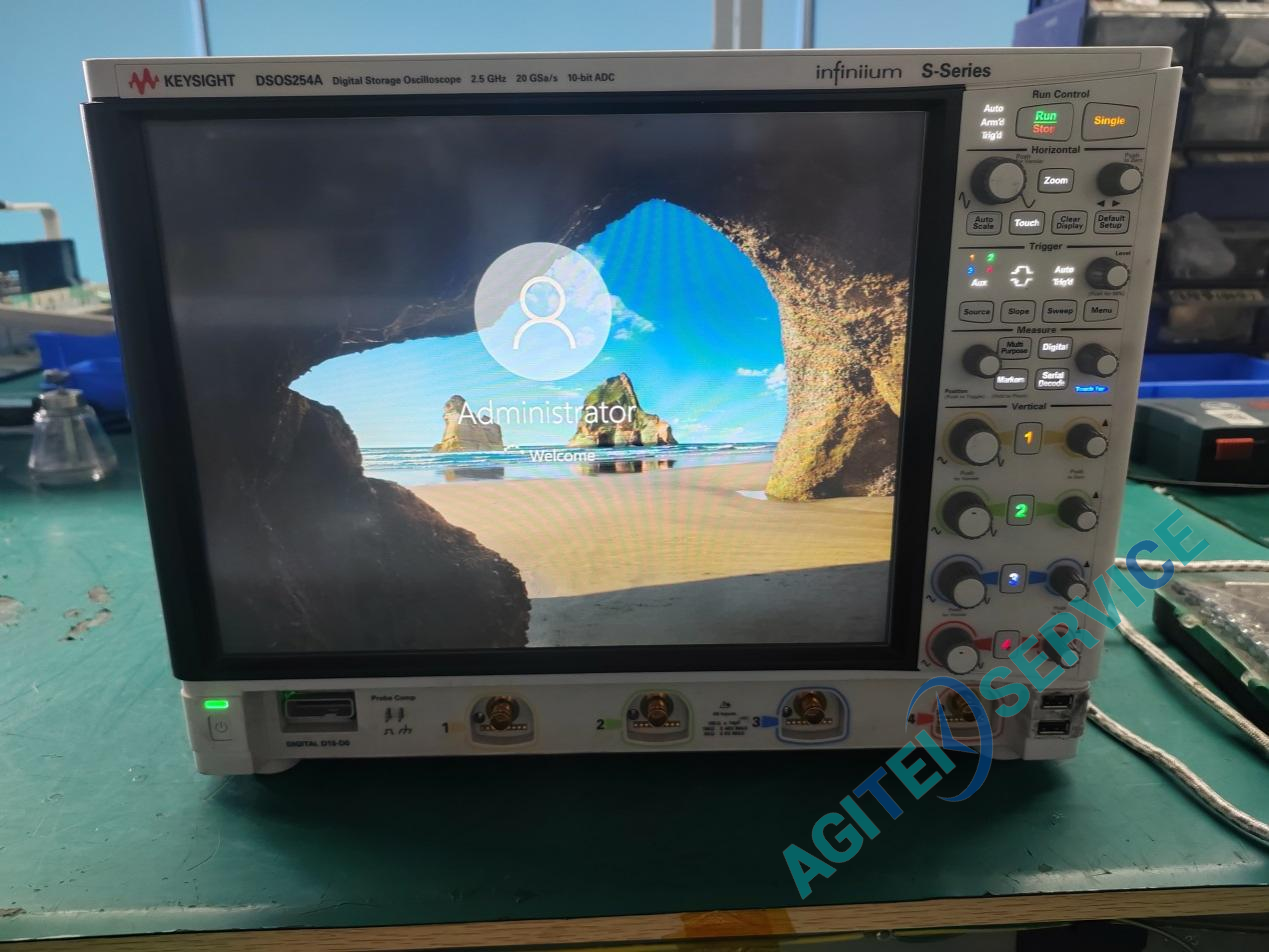keysight是德DSOS254A示波器不开机维修