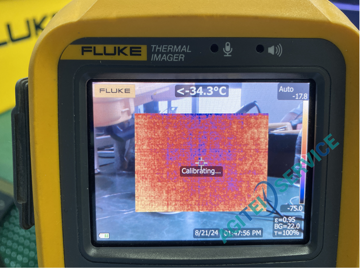 福禄克FLUKE TI200热像仪无法对焦成像维修案例