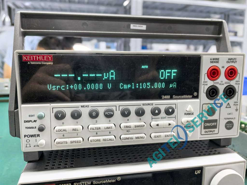 吉时利Keithley 2400源表开机报错601维修