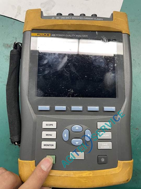 Fluke福禄克435电能质量分析仪无法开机维修案例