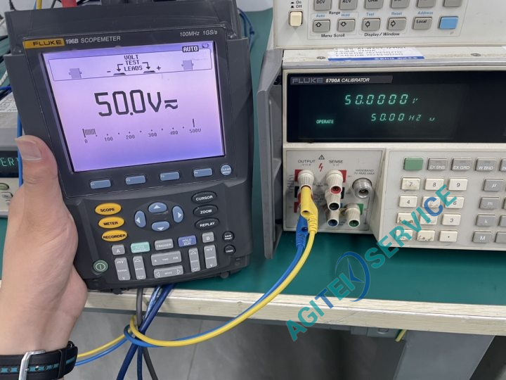 Fluke福禄克196B示波表无法开机维修