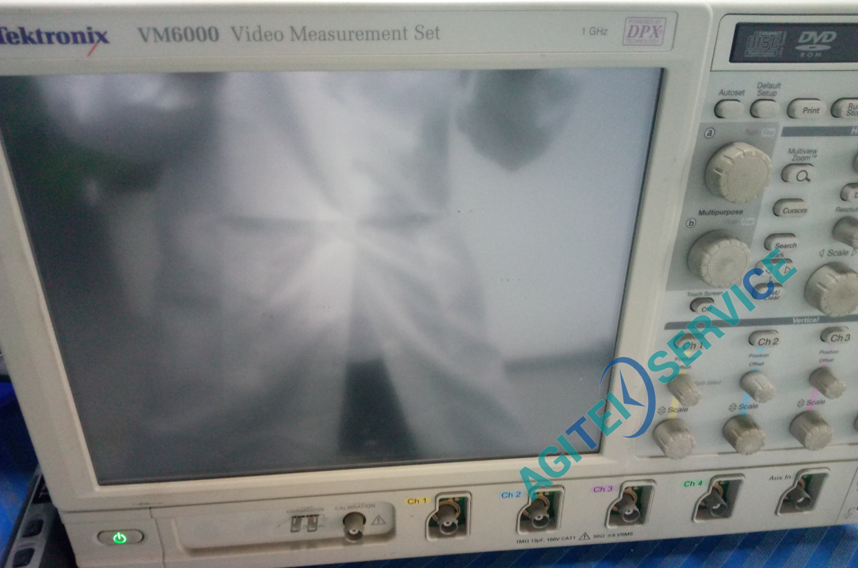 Tektronix泰克VM6000示波器无法开机维修