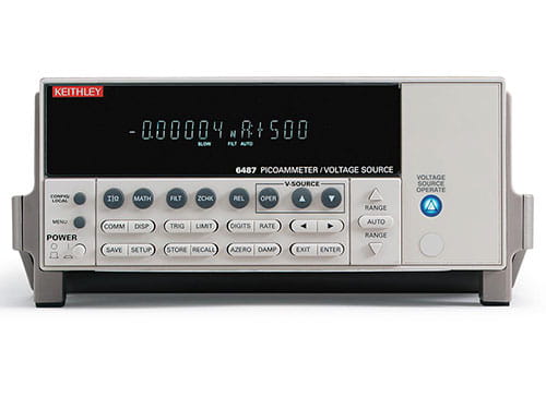 Keithley6487 皮安表产品使用说明书-吉时利技术支持中心