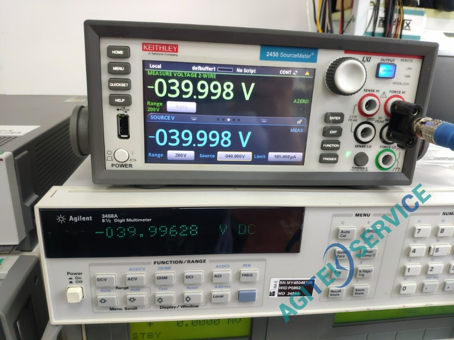 Keithley吉时利2611b与2450对比