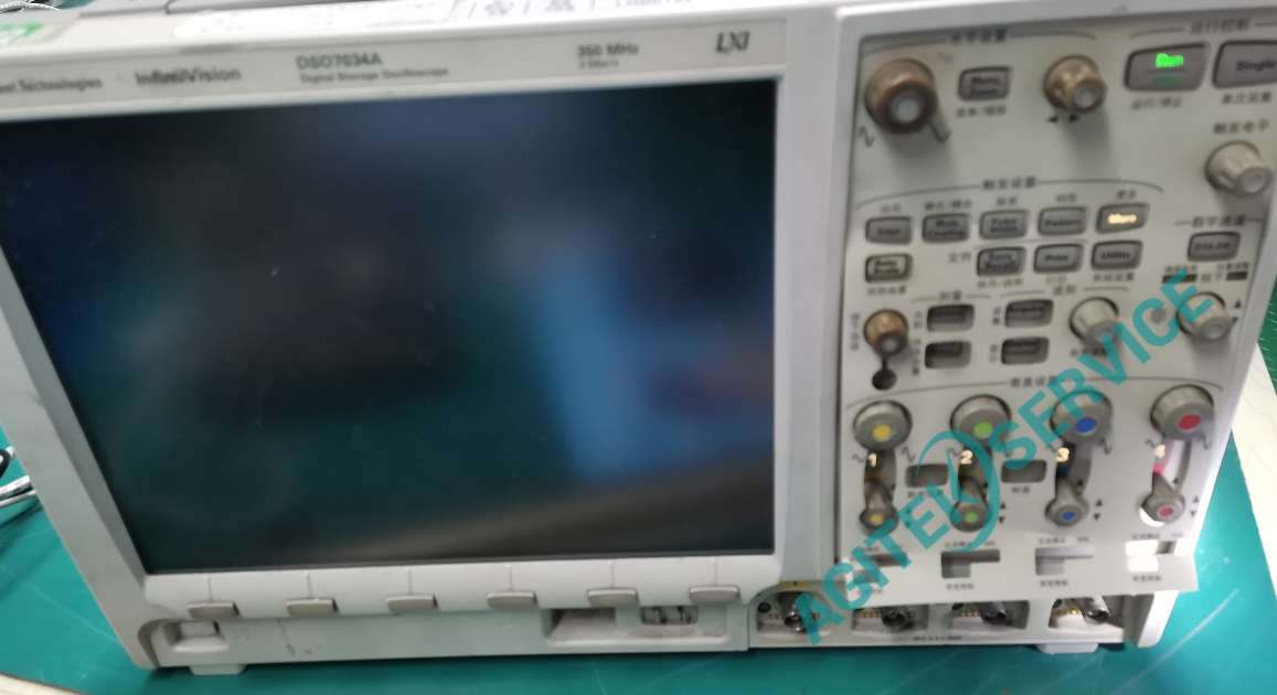 Keysight是德示波器DSO7034A不开机维修案例