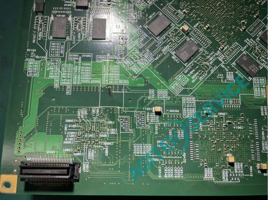 横河DLM4038示波器VGA接口没有显示维修