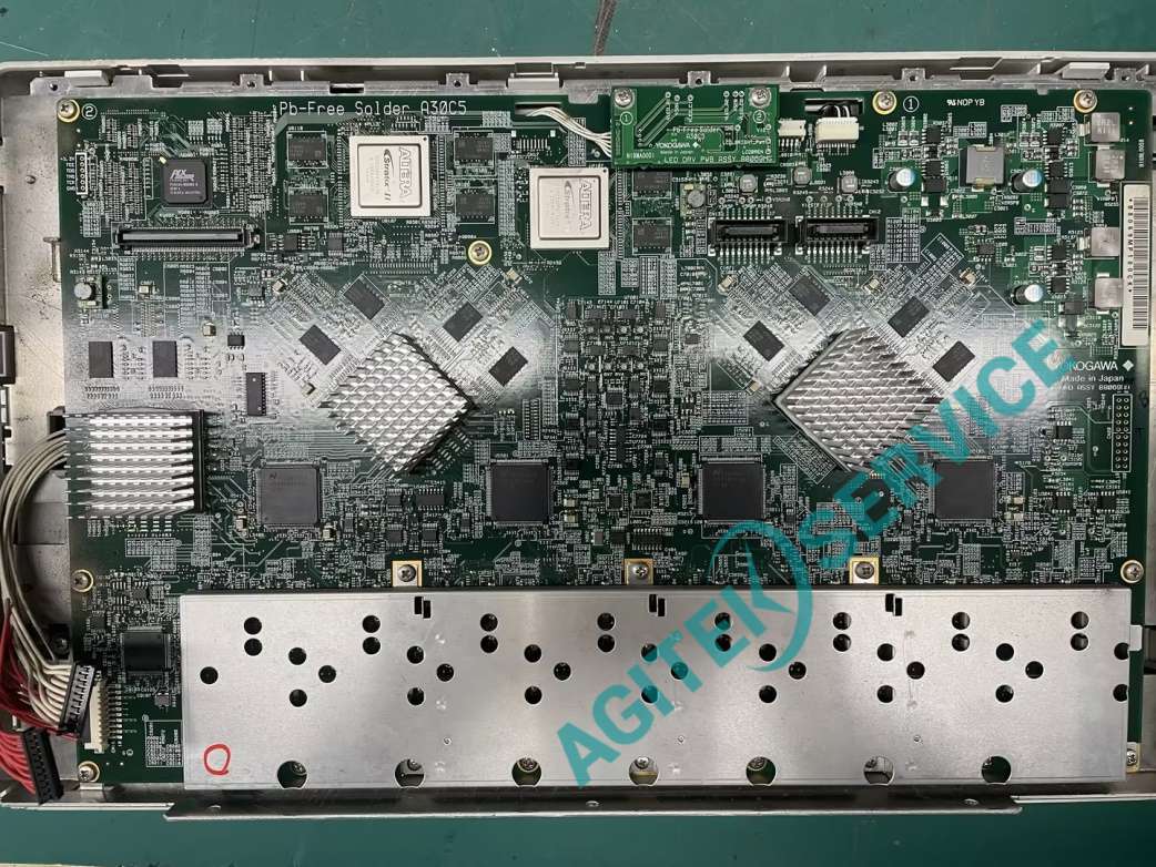 横河DLM4038示波器VGA接口没有显示维修