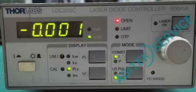 THORLABS电流控制器LDC205C电流故障维修