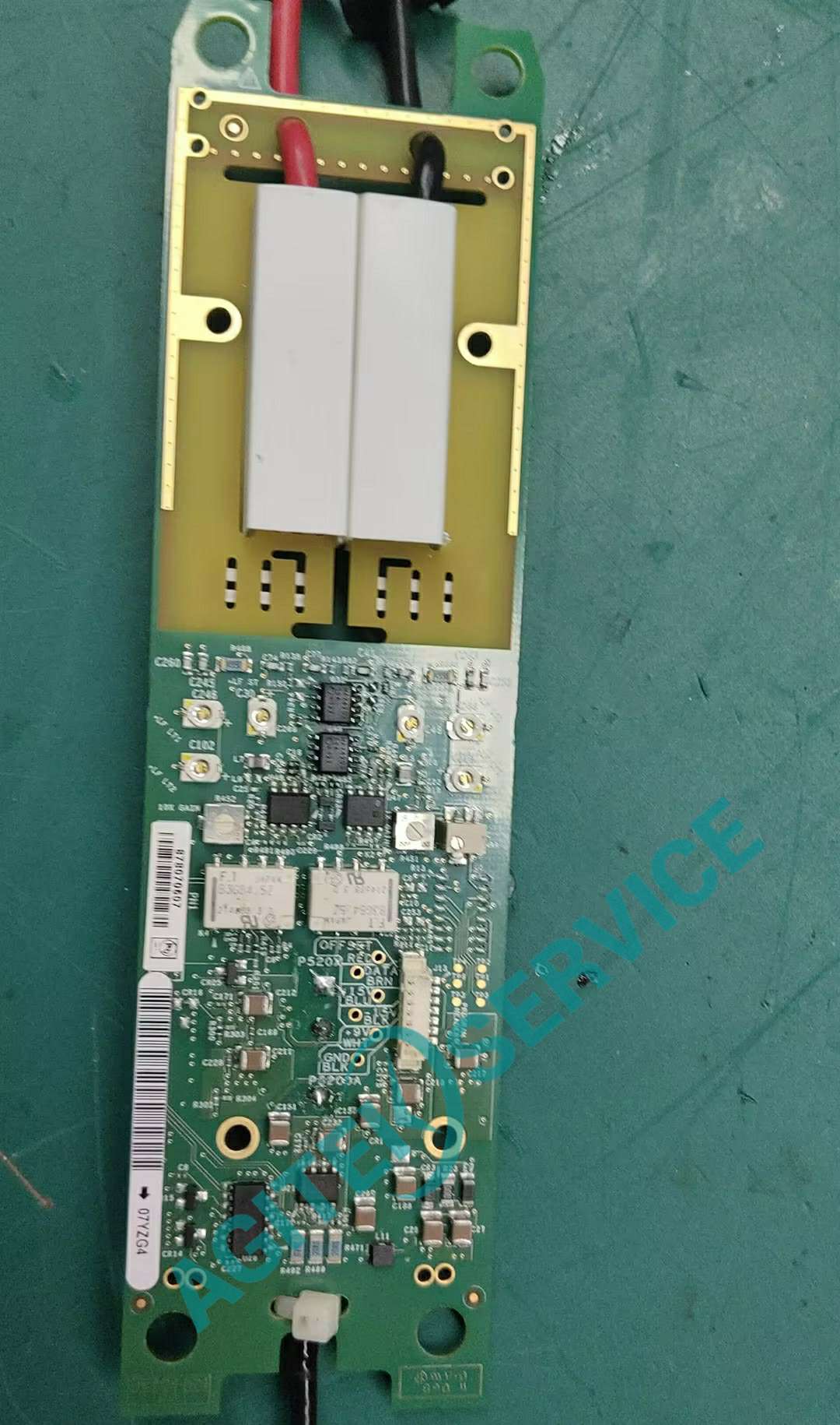 泰克THDP0200差分探头接入示波器报错输入超载维修